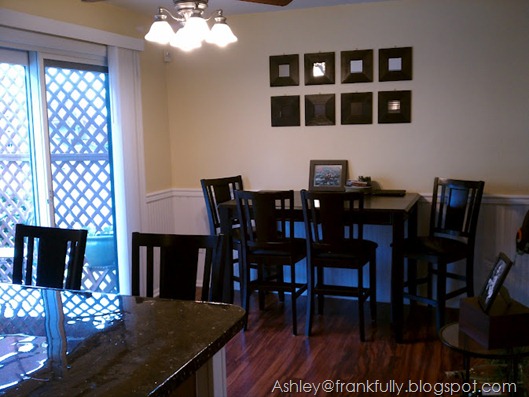 Ashley's new dining room Ashley's new dining room
