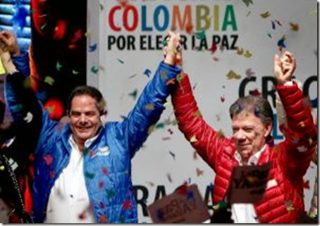 Colombia: Zuluaga gana comicios y va a segunda vuelta con Santos
