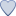 Blue heart emoji for Facebook Blue heart icon