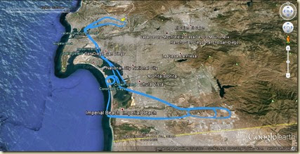 San Diego Bay Tour GoogleEarth
