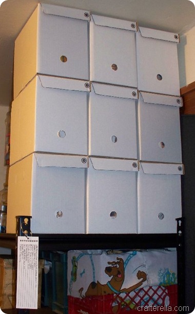 pattern storage boxes