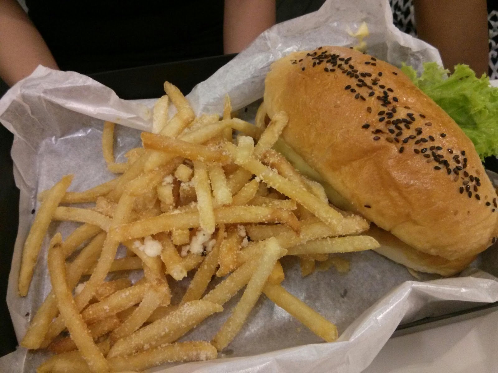 Hello. Everything w Fries