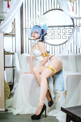 Coser@九言 蕾姆旗袍