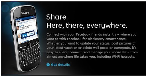Facebook para BlackBerry