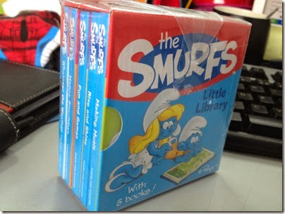 The Smurfs Mini Library books box set