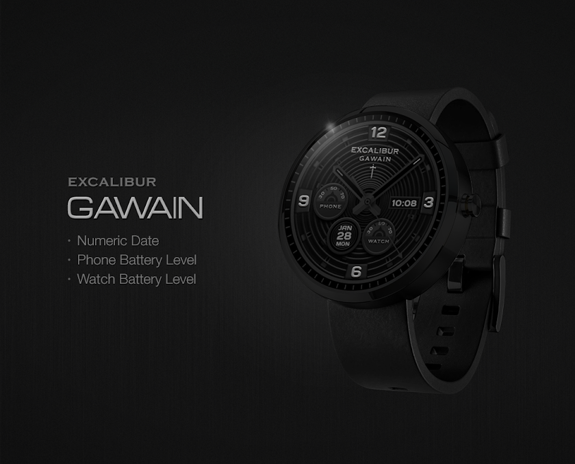 Gawain watchface by Excalibur Screen 3
