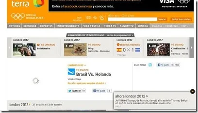 Juegos olimpicos london londres 2012 ver online por internet gratis en hd en tiempo real competencias