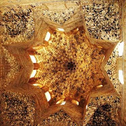 56 - Boveda de la sala de los Abencerrajes de la Alhambra de Granada