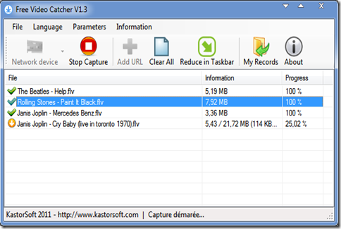 Kastor Free Video Catcher