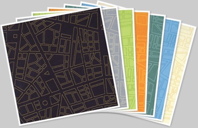 Barcelona fabrics city map anzeigen