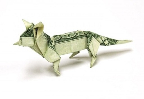 Origami de dinheiro 03