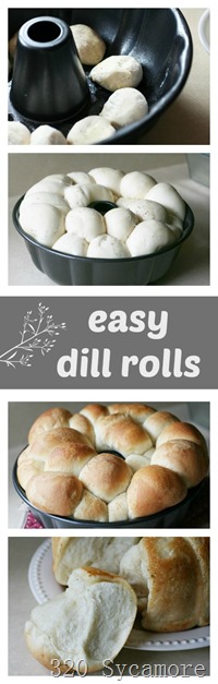 dill roll collage