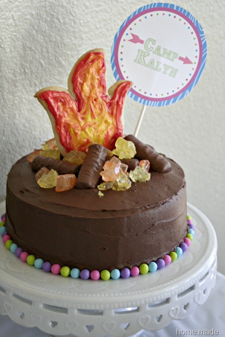 campfire cake