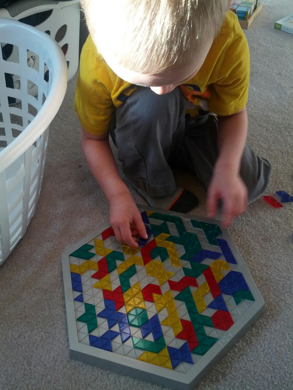 Building Patterns With Blokus Trigon | And Next Comes L - Hyperlexia  Resources