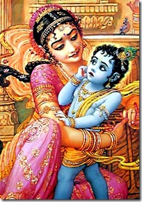 Damodara with Mother Yashoda
