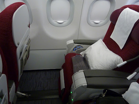 Business class Qatar Airways