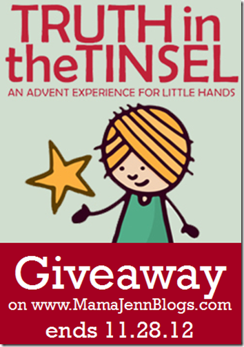Truth in the Tinsel {GIVEAWAY}