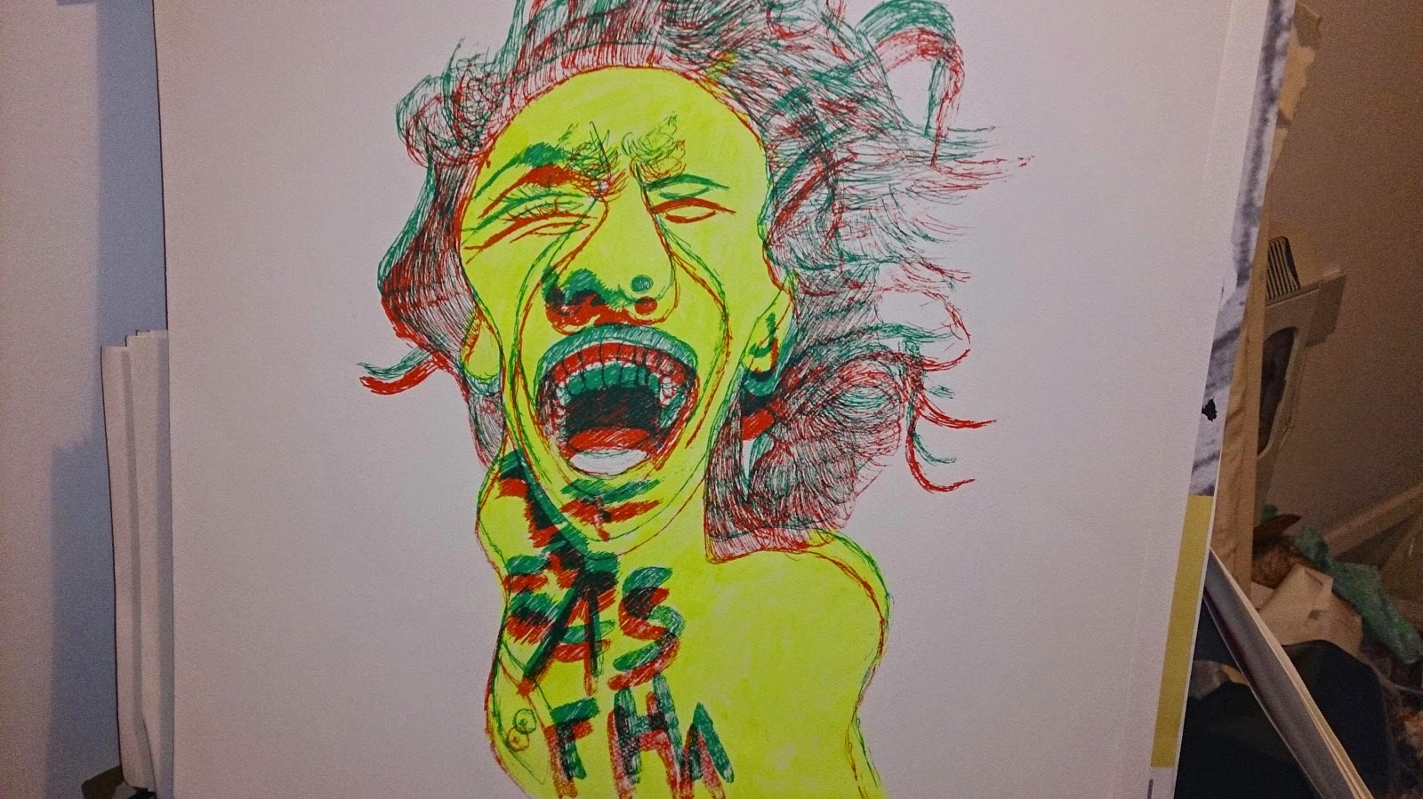 What's your Cup of tea ? Louise's art and Photography Painting screen