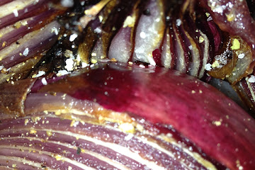 Roasted Red Onions