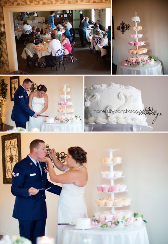 Ben & Katie for blog reception cake