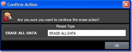 Active KillDisk conferma avvio eliminazione dati Active KillDisk conferma avvio eliminazione dati