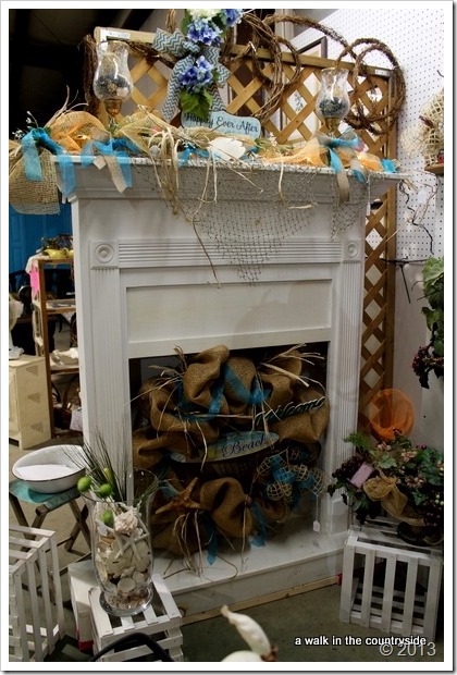 antique booth display