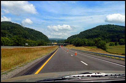 05 - I77 Approaching Exit 47 to Stony Fork Campground
