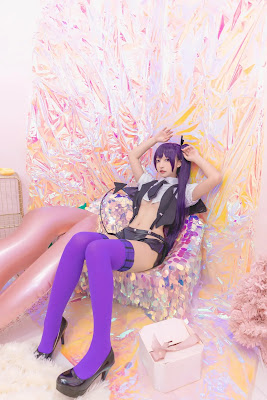 Coser@神楽坂真冬 Vol.064 绝对企画-黛玉&小恶魔《色の香り》