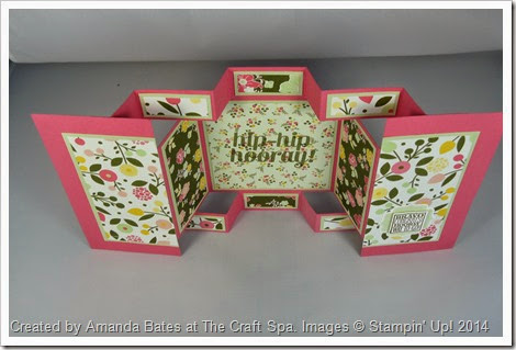 All Abloom Large Square Double Display Card , Amanda Bates at The Craft Spa (1)
