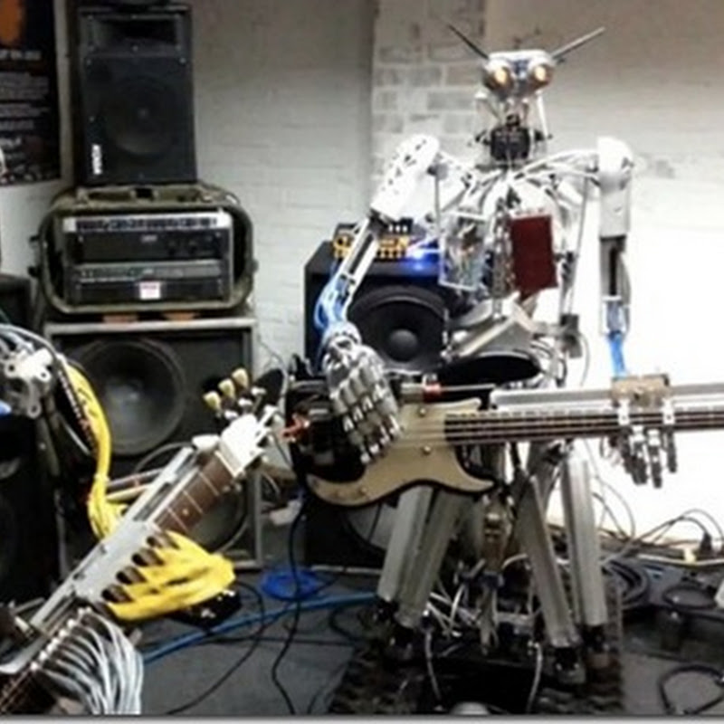 Compressorhead , trupă heavy metal formată din roboţi