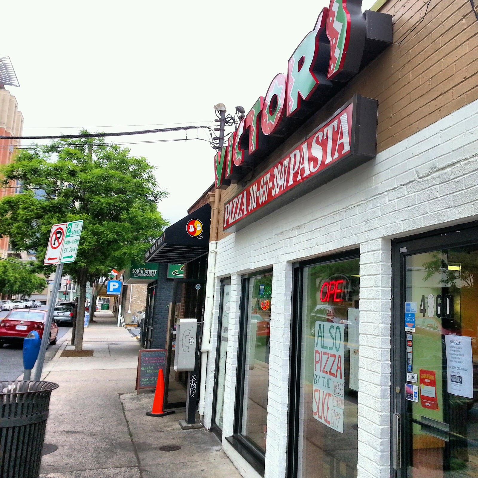 Robert Dyer Bethesda Row 50 OFF LUNCH SPECIALS TODAY AT VICTOR'S