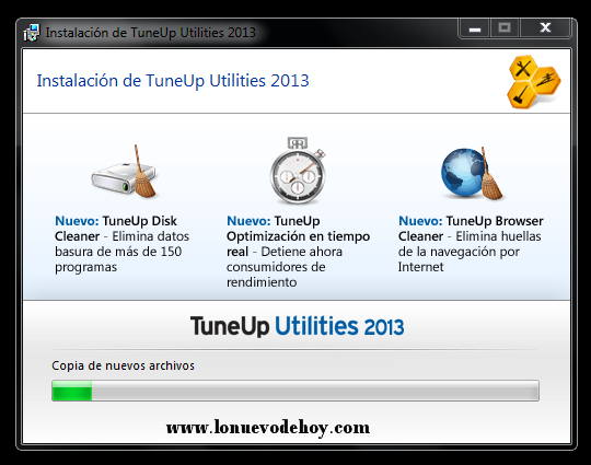 Instalacion de tune up 2013