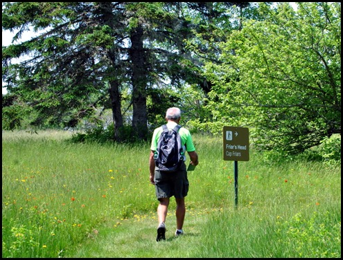 01c - Friar's Head Hike - Through the meadow