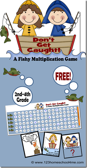 Don't Get Caught is a cool math games for 2nd-4th graders to practice multiplication #math #homeschool #education #mathgames Don't Get Caught is a cool math games for 2nd-4th graders to practice multiplication #math #homeschool #education #mathgames