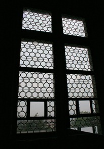 the famous Defenestration Window in the Royal Palace