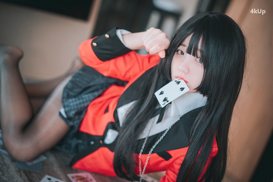 DJAWA Photo – Jeong Jenny (정제니) Gambling with Yumeko