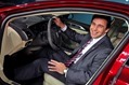 Mark Fields with 2013 Lincoln MKZ