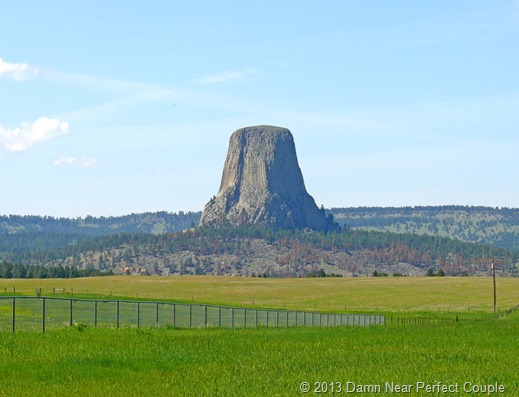 Devil's Tower from Distance