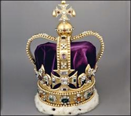 Corona de San Eduardo - joyas del Reino Unido