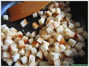 Сухарики из белого хлеба www.samapovar.ru