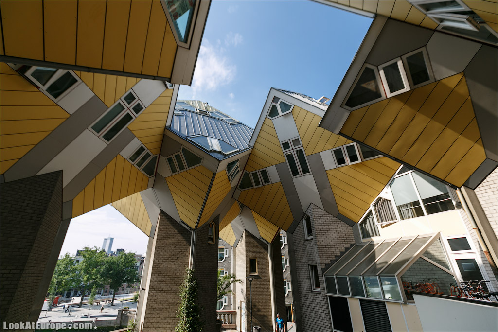 LookAtEurope.com - Кубические дома в Роттердаме | Holland, Kubuswoningen in Rotterdam