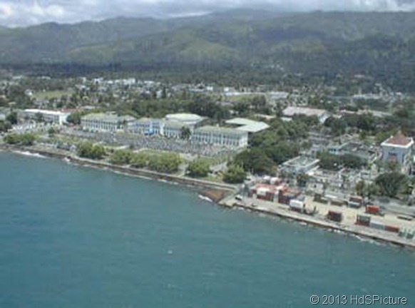 pemandangan Dili, ibukota Timor Leste