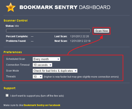 Bookmark Sentry 找出書籤裡失效、重複的網站（Chrome 擴充功能）