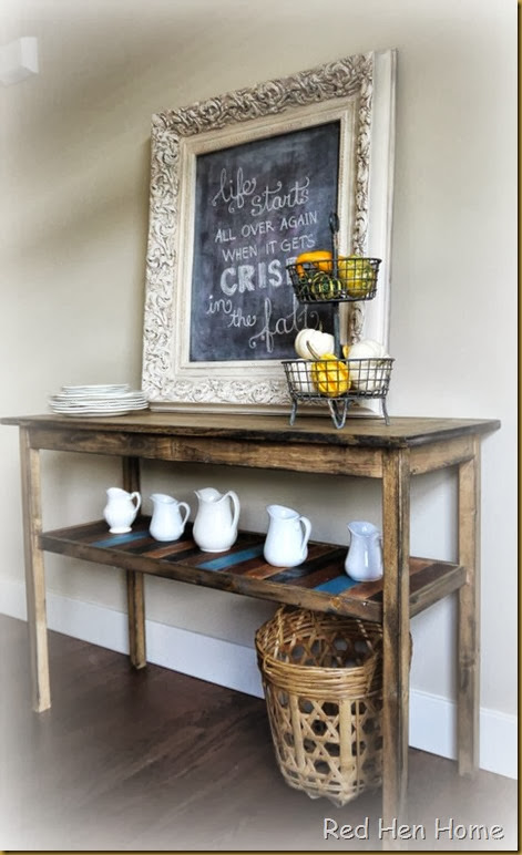 Red Hen Home Console Table 3