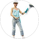 action painting profile picture