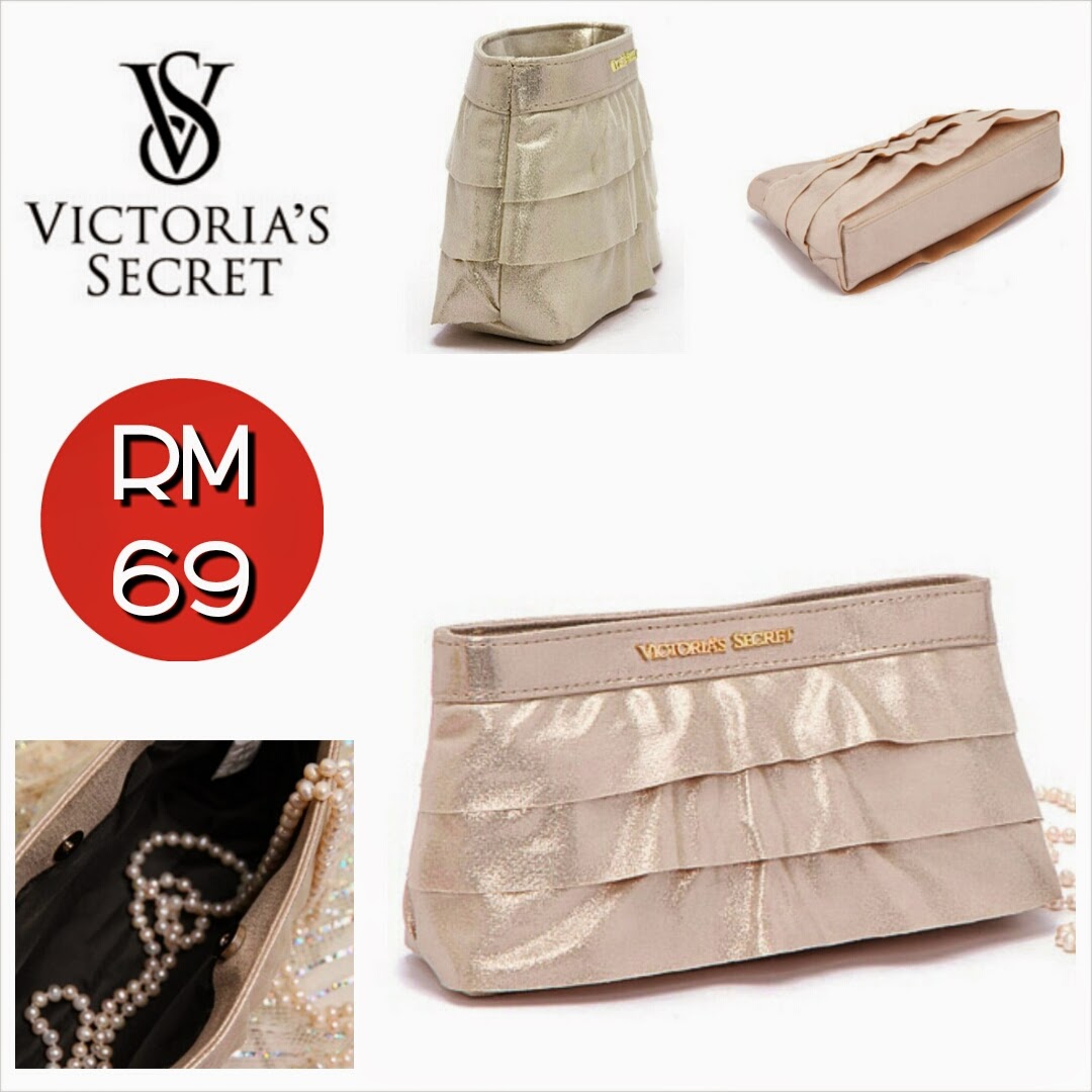 VICTORIA'S SECRET Clutch (Silver) RESTOCK!! SHANTEK COLLECTION