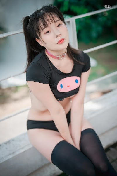 DJAWA Photo – Pia (피아) Black Puppy Girl (Full.Ver)