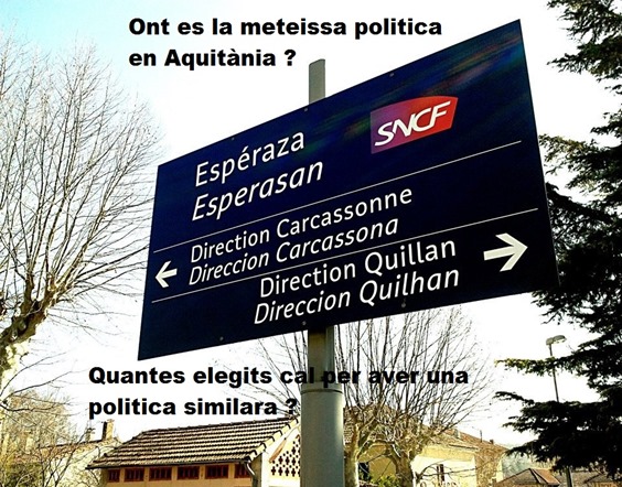 Politica lingüistica Aquitània