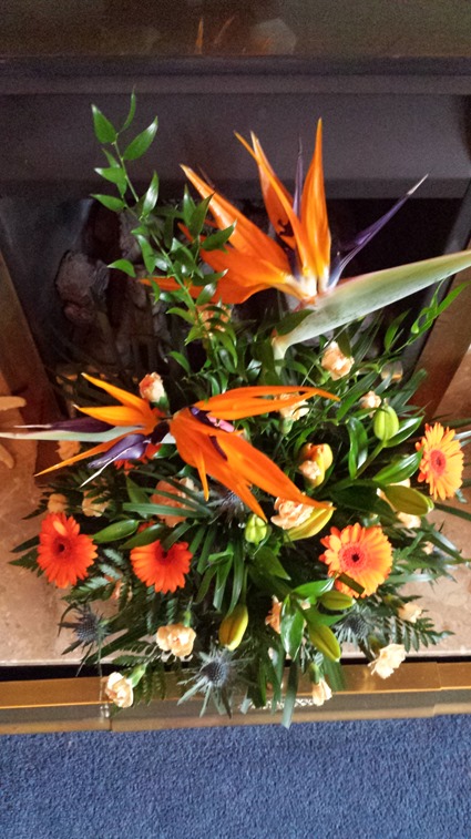 'Bird of Paradise' arrangment