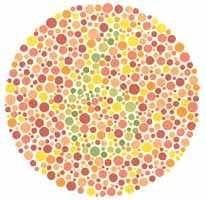 Colour Blind Test Chart